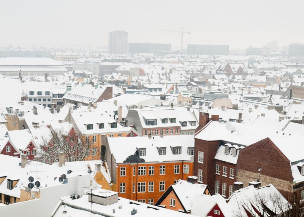 Copenhagen Denmark in Winter