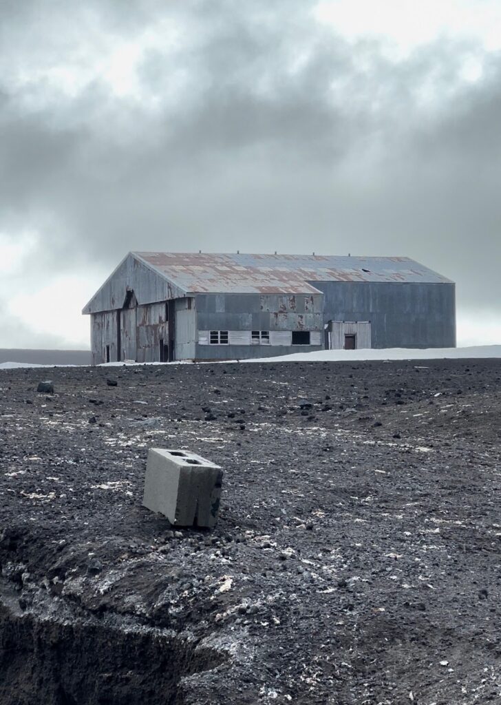 Sky on Deception Island Antarctica