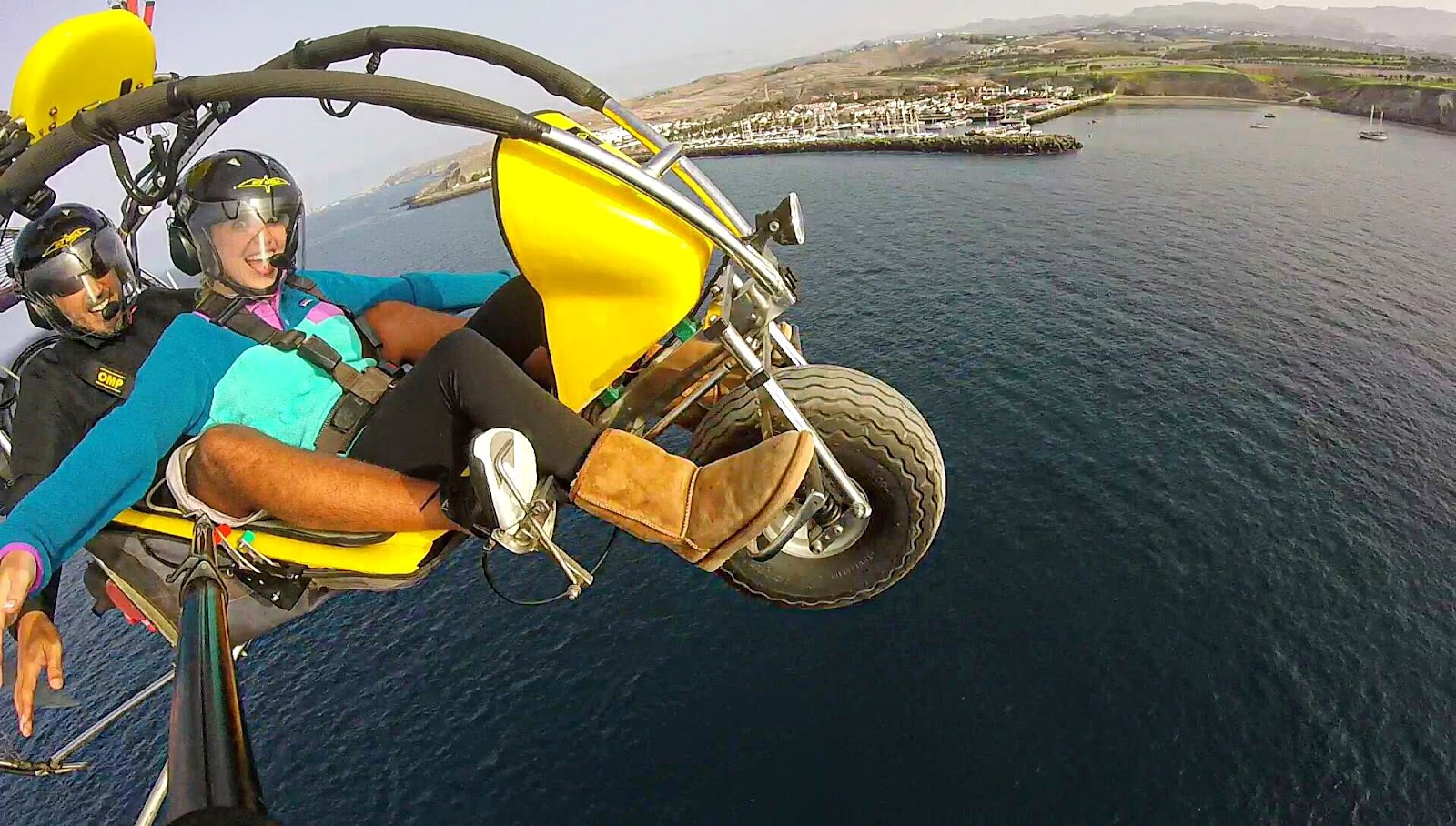 paramotor in Gran Canaria