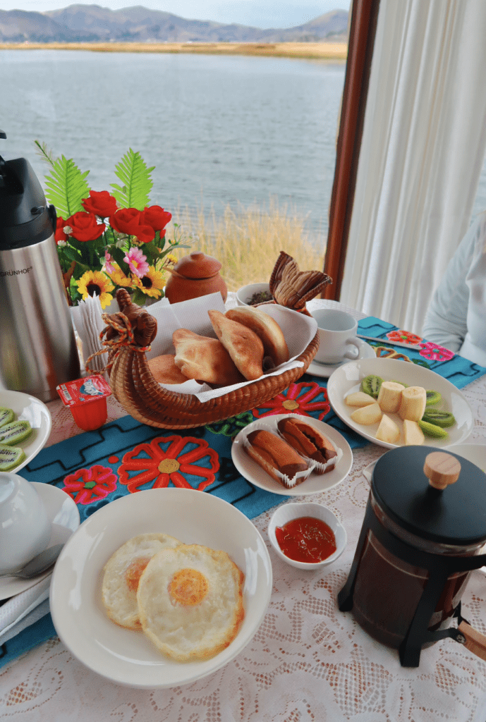 stay at the lake Titicaca Flamenco Lodge