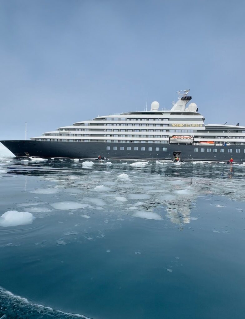 The Scenic Eclipse II inaugural voyage to Antarctica