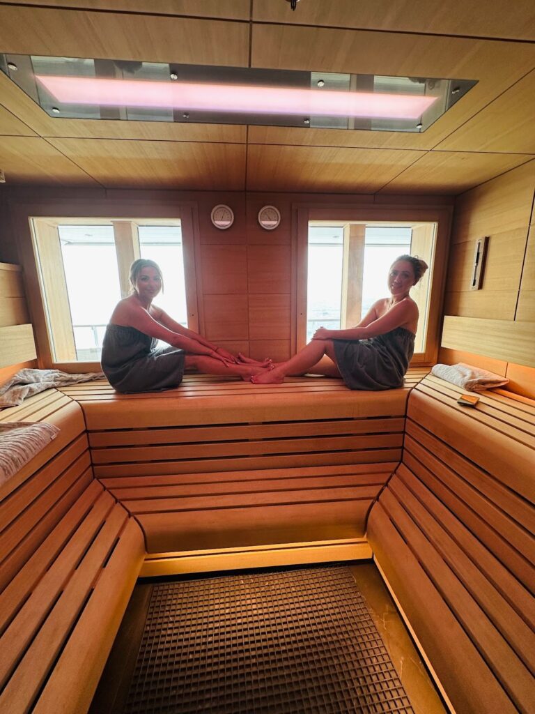 sauna on the scenic eclipse II